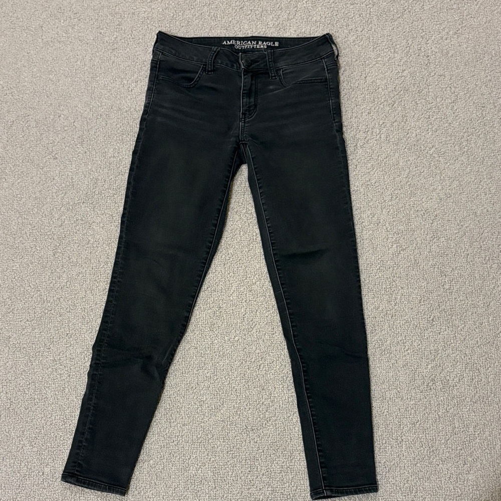 American Eagle Outfitters Women's Black Jeans